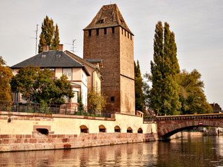 River cruise in Strasbourg, France