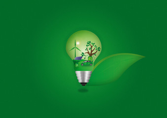 Eko żarówka czysta energia © Grzegorz Targosz