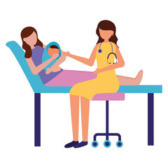 pregnancy and maternity scene flat