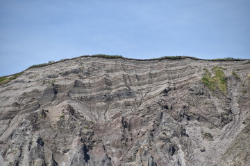 Mount Usu in Hokkaido, Japan