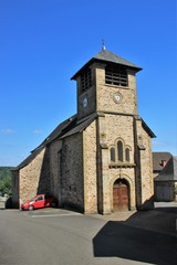 Fototapeta na wymiar Eglise de Saint-Hilaire-Peyroux