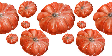 Watercolor background drawind Cheerful Holiday Halloween