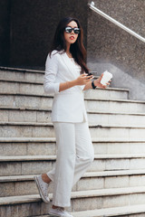 Asian women are beautiful businesswoman.