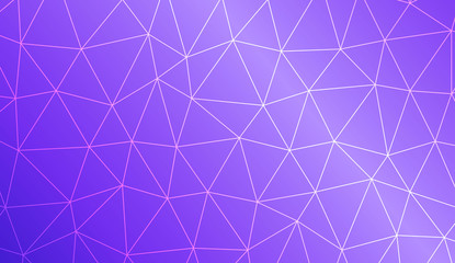 Fototapeta premium Abstract mosaic backdrop with triangles. Bright background for poster, banner, flyer. Vector illustration. Creative gradient color