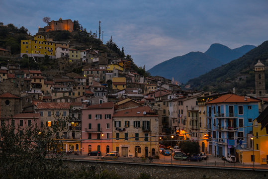 Village of Badalucco Italy, Liguria