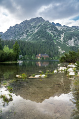 Popradské Pleso in Hight Tatras