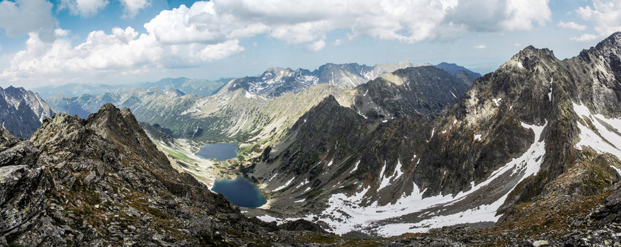 View from Koprovsky stit to High Tatras