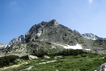 Fototapeta na wymiar Landscapes in Hight Tatras