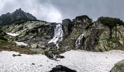 Vodopad skok in Hight Tatras © Julia