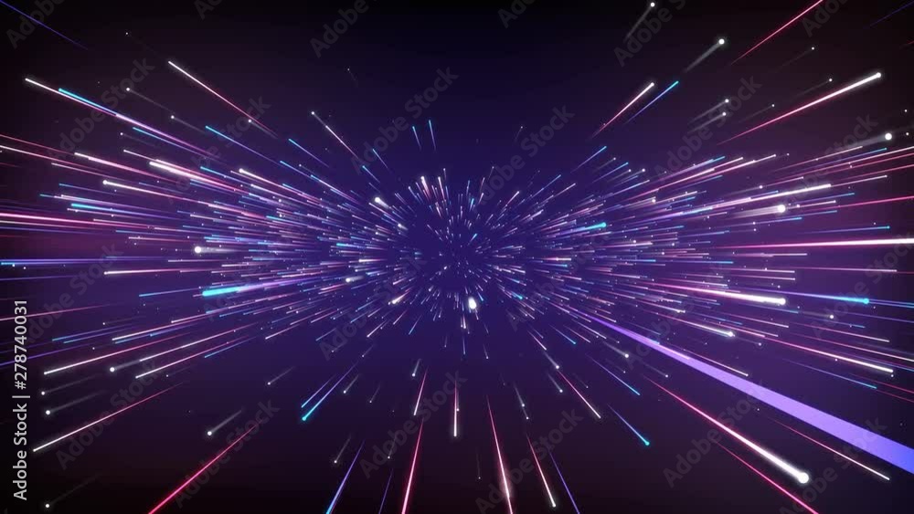 Leinwandbilder fantasy abstract cosmic background, great design for any purposes. vibrant colored motion graphics. 