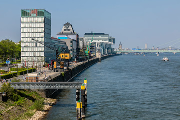 Obraz premium Rheinpanorama Köln 