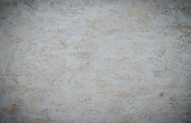 Obraz premium White painted OSB board as background, texture.