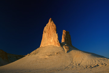 Kazakhstan. Ustyurt Plateau. Chin Bozgira.
