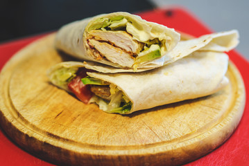 chicken wrap
