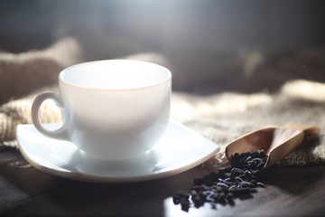 Brewed tea on a serving table