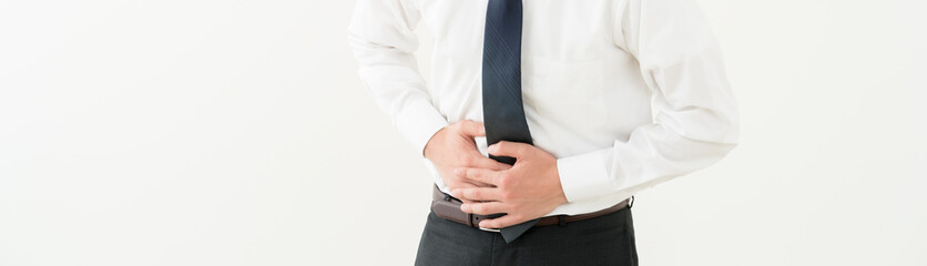 Obraz premium ビジネスマン・腹痛