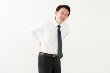 ビジネスマン・腰痛