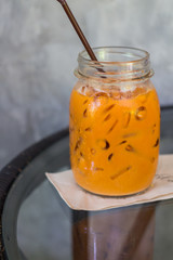 .Thai Style Ice Tea.