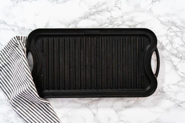 Cast iron griddle