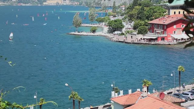 Nago Torbole on the North Side of Lake Garda in Italy EU