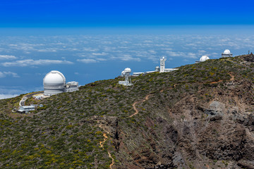 Roque de los Muchachos Observatorien - auf La Palma