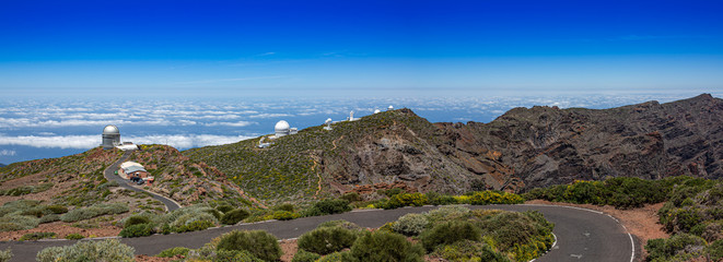 Roque de los Muchachos Observatorien - auf La Palma