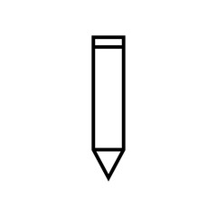 Pencil icon design symbol vector illustration