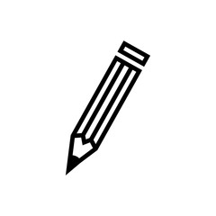 Pencil icon design symbol vector illustration