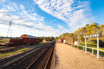 Muckleford Train Station Victoria Australia