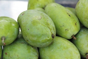 Mango fruit is delicious at street food
