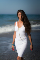 Eloïse à la plage