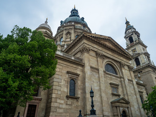 Fototapeta na wymiar St. Stephen's Basilica in Budapest, Hungary.