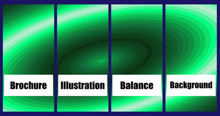 Set of square brochure design . Rectangle template brochure, report, catalog, magazine. Brochure layout modern abstract background. Line with the change in color tone. One picture per set.