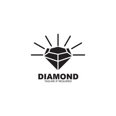 Diamond logo design vector template