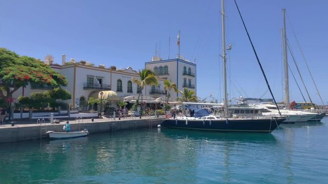 Walking through the streets of Puerto De Mogan, Gran Canaria