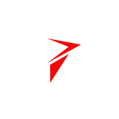 P letter logo design vector template