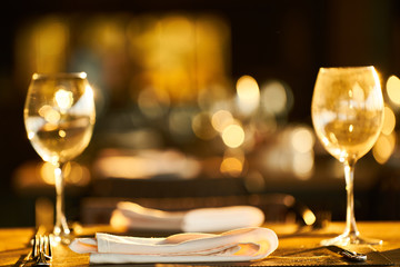 a romantic dinner table background