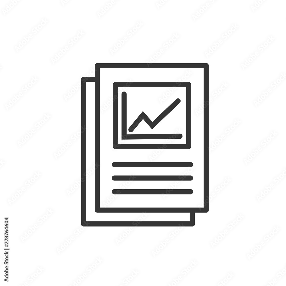 Aufkleber flyer icon template color editable. brochure symbol vector sign isolated on white background. simple