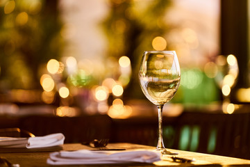 a romantic dinner table background