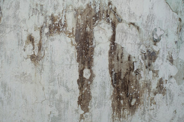 Old big wall with cracks