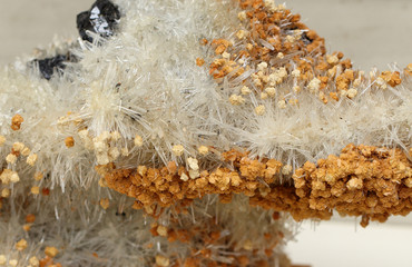Aragonite,raw natural mineral beautiful background