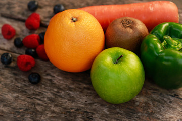 Tropical fruit in local for healthy eating 