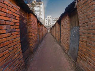 old city wall of china