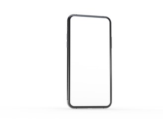 smartphone digital isolated 3d background