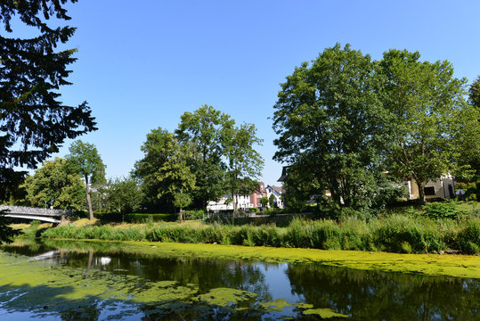 Die Ahr in Bad Neuenahr-Ahrweiler