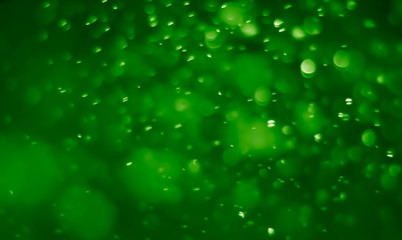 bokeh Green UFO