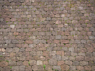 Abstract grids or tiles pattern of stone or rock texture for background.