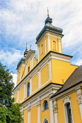 Fototapeta na wymiar Historic Antoni Padewskil church in Poznan
