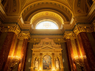 St. Stephen's Basilica in Budapest, Hungary.