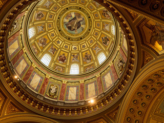 St. Stephen's Basilica in Budapest, Hungary.